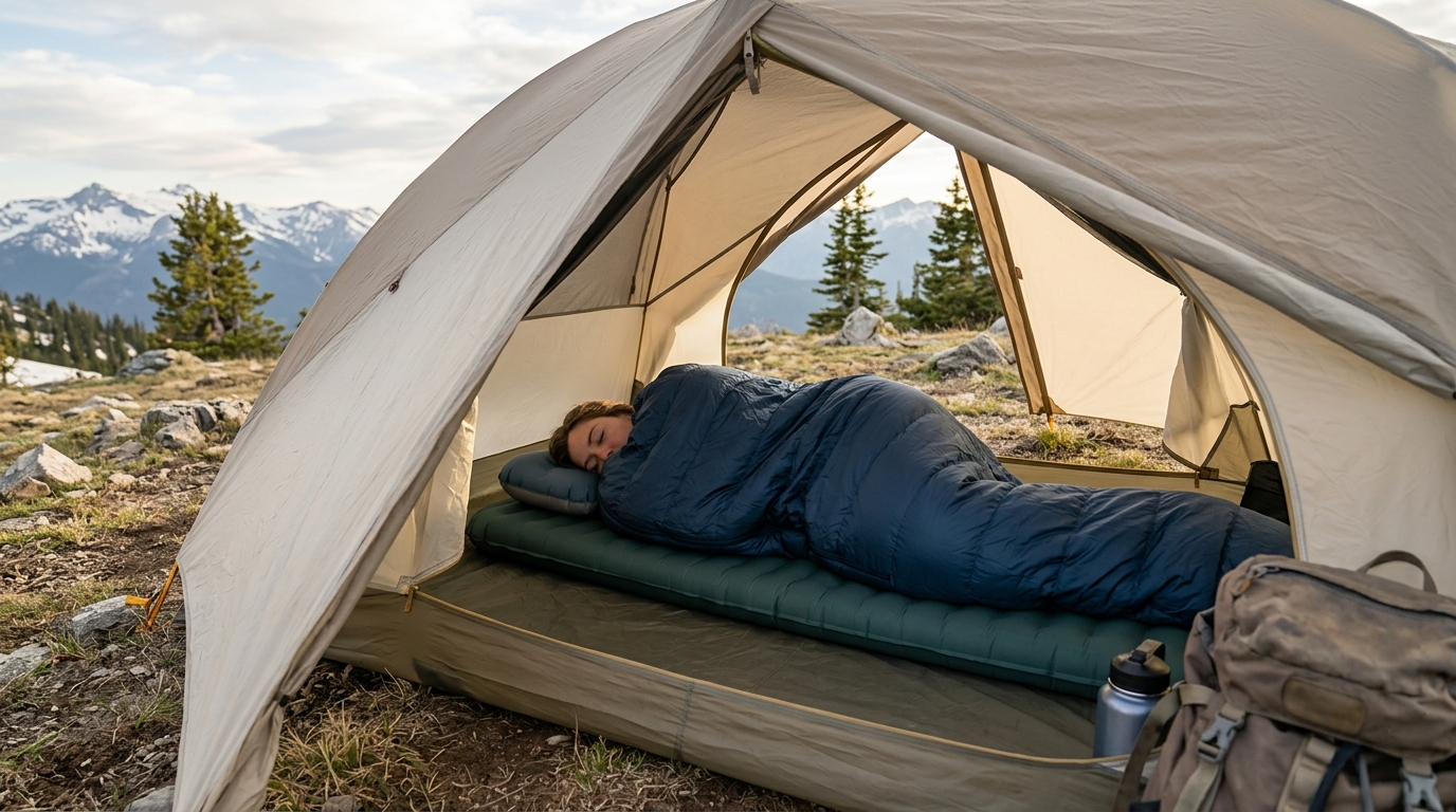 Camping Sleeping Pads: R-Value Explained + How to Choose Thickness/Noise for Side Sleepers