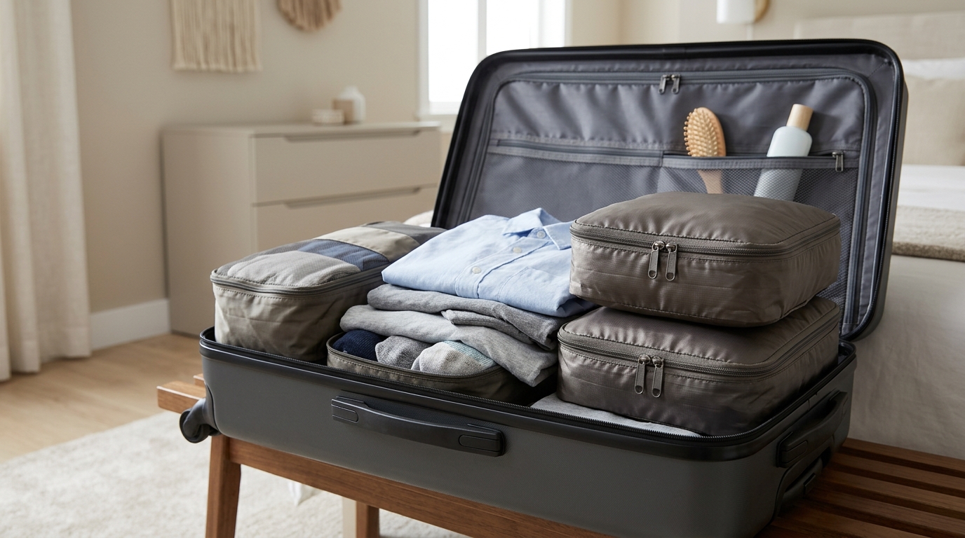 Carry‑On Packing Cubes: Compression vs Standard (What Saves Space vs Just Adds Weight)