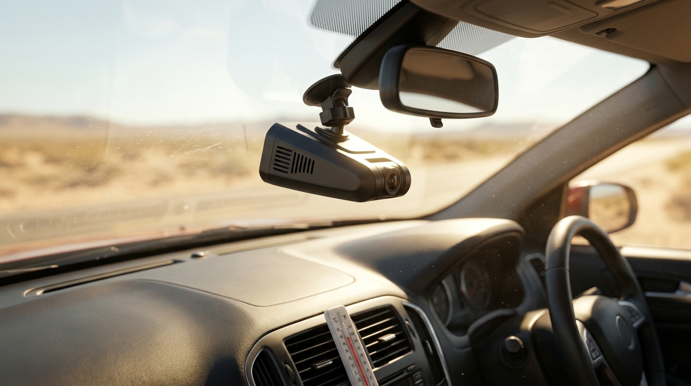Dash Cams in Extreme Heat: What to Look For if Your Car Bakes in the Sun