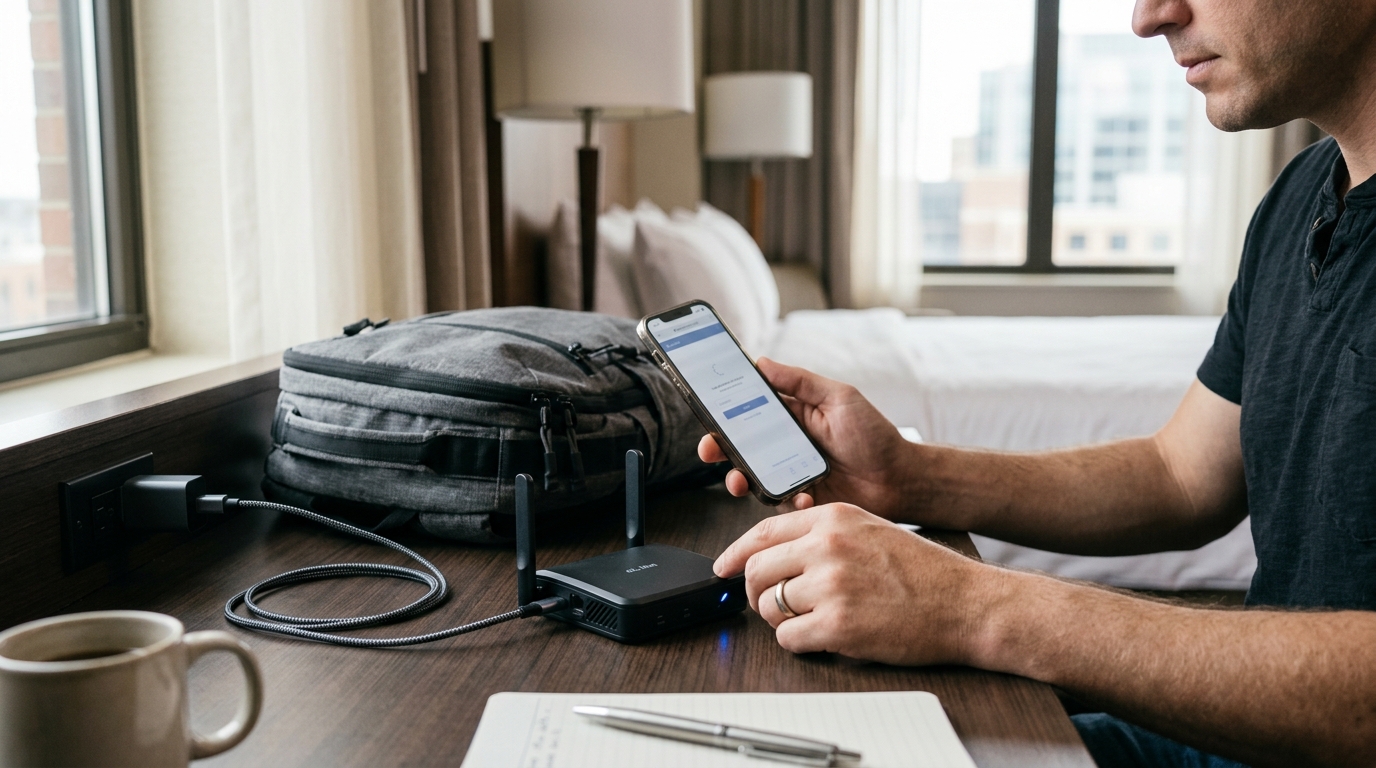 How to Set Up a Travel Router on Hotel Wi‑Fi (Captive Portals, MAC Cloning, and ‘It Won’t Connect’ Fixes)