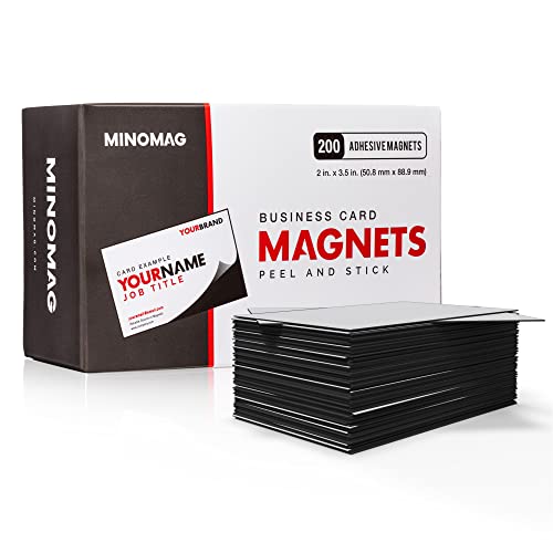 Minomag Business Card Magnets (Box of 200) | Peel and Stick Review: What to Check Before Buying featured image