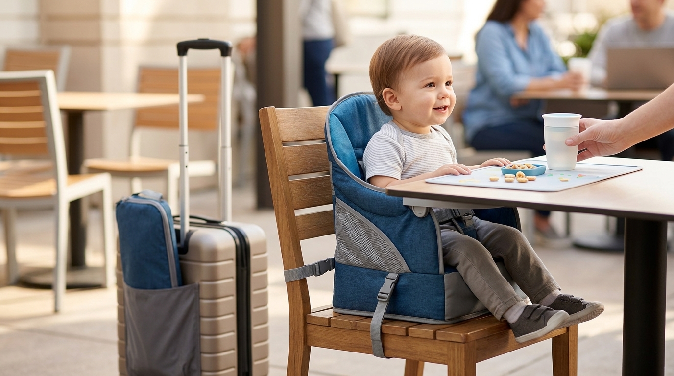 Travel High Chairs and Booster Seats: What Fits in a Carry‑On and Cleans Easily