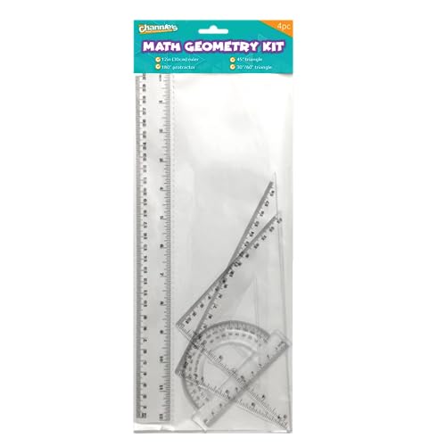 Channie's Math Ruler Kit Geometry Set - High School Supplies Review: What to Check Before Buying featured image